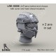 LRE16006 Crye Airframe helmet with cover and choops with head, 1/16 scale